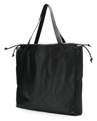 Sac fourre-tout en cuir noir Uma Raquel Davidowicz