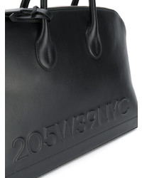 Sac fourre-tout en cuir noir Calvin Klein 205W39nyc