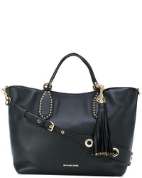 Sac fourre-tout en cuir noir MICHAEL Michael Kors