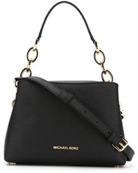 Sac fourre-tout en cuir noir MICHAEL Michael Kors