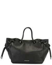 Sac fourre-tout en cuir noir MICHAEL Michael Kors