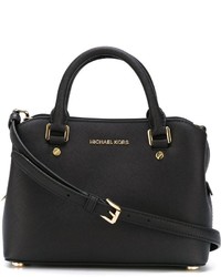 Sac fourre-tout en cuir noir MICHAEL Michael Kors