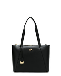 Sac fourre-tout en cuir noir MICHAEL Michael Kors