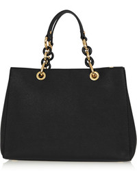 Sac fourre-tout en cuir noir MICHAEL Michael Kors