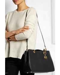 Sac fourre-tout en cuir noir MICHAEL Michael Kors