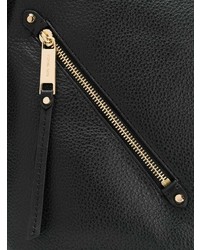 Sac fourre-tout en cuir noir MICHAEL Michael Kors