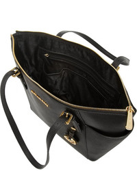 Sac fourre-tout en cuir noir MICHAEL Michael Kors