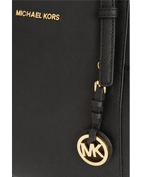 Sac fourre-tout en cuir noir MICHAEL Michael Kors