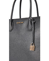 Sac fourre-tout en cuir noir MICHAEL Michael Kors