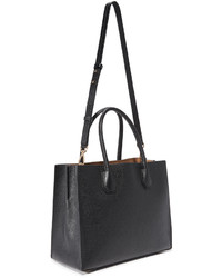 Sac fourre-tout en cuir noir MICHAEL Michael Kors