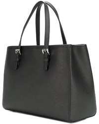 Sac fourre-tout en cuir noir MICHAEL Michael Kors