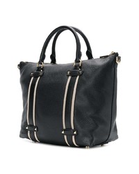 Sac fourre-tout en cuir noir MICHAEL Michael Kors