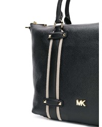 Sac fourre-tout en cuir noir MICHAEL Michael Kors