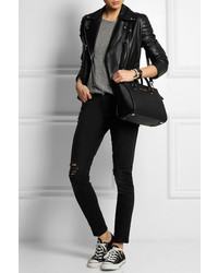 Sac fourre-tout en cuir noir MICHAEL Michael Kors