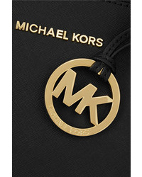 Sac fourre-tout en cuir noir MICHAEL Michael Kors