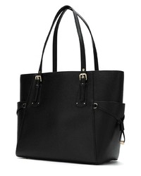 Sac fourre-tout en cuir noir MICHAEL Michael Kors