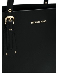 Sac fourre-tout en cuir noir MICHAEL Michael Kors