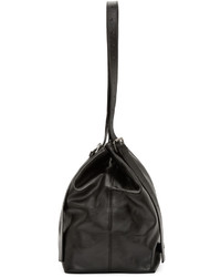 Sac fourre-tout en cuir noir