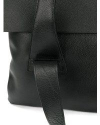 Sac fourre-tout en cuir noir No/An