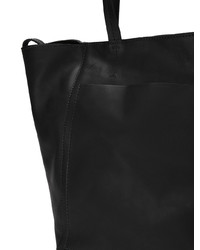 Sac fourre-tout en cuir noir Uma Raquel Davidowicz