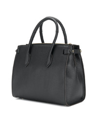 Sac fourre-tout en cuir noir Furla