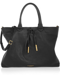 Sac fourre-tout en cuir noir Burberry