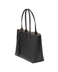 Sac fourre-tout en cuir noir Gucci