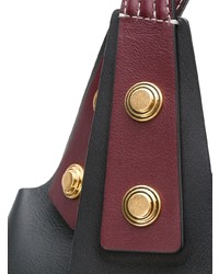 Sac fourre-tout en cuir noir Tory Burch