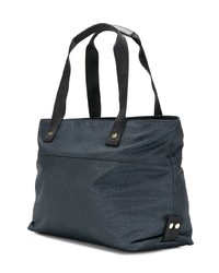 Sac fourre-tout en cuir noir Borbonese