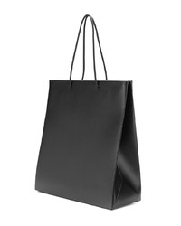 Sac fourre-tout en cuir noir Medea