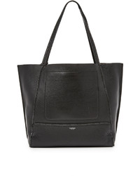 Sac fourre-tout en cuir noir Botkier