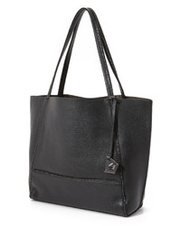 Sac fourre-tout en cuir noir Botkier