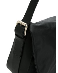 Sac fourre-tout en cuir noir Uma Raquel Davidowicz