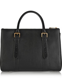 Sac fourre-tout en cuir noir Mulberry