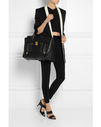 Sac fourre-tout en cuir noir 3.1 Phillip Lim