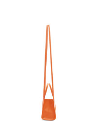 Sac fourre-tout en cuir orange Telfar