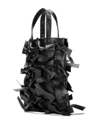 Sac fourre-tout en cuir orné noir Comme Des Garçons Girl