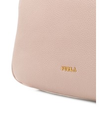 Sac fourre-tout en cuir rose Furla