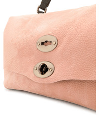 Sac fourre-tout en cuir rose Zanellato