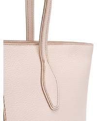 Sac fourre-tout en cuir rose Tod's