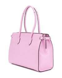 Sac fourre-tout en cuir rose Furla