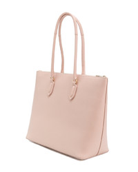 Sac fourre-tout en cuir rose Furla