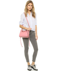 Sac fourre-tout en cuir rose Rebecca Minkoff