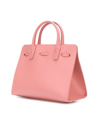 Sac fourre-tout en cuir rose Mansur Gavriel