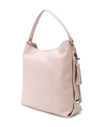 Sac fourre-tout en cuir rose Liu Jo