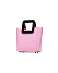 Sac fourre-tout en cuir rose Staud