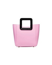 Sac fourre-tout en cuir rose Staud