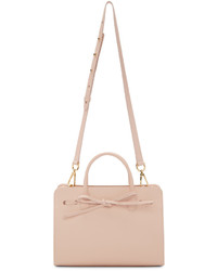 Sac fourre-tout en cuir rose Mansur Gavriel