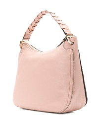 Sac fourre-tout en cuir rose Furla