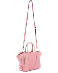 Sac fourre-tout en cuir rose Rebecca Minkoff